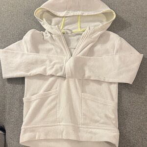 5/$15- Kids White Hoodie